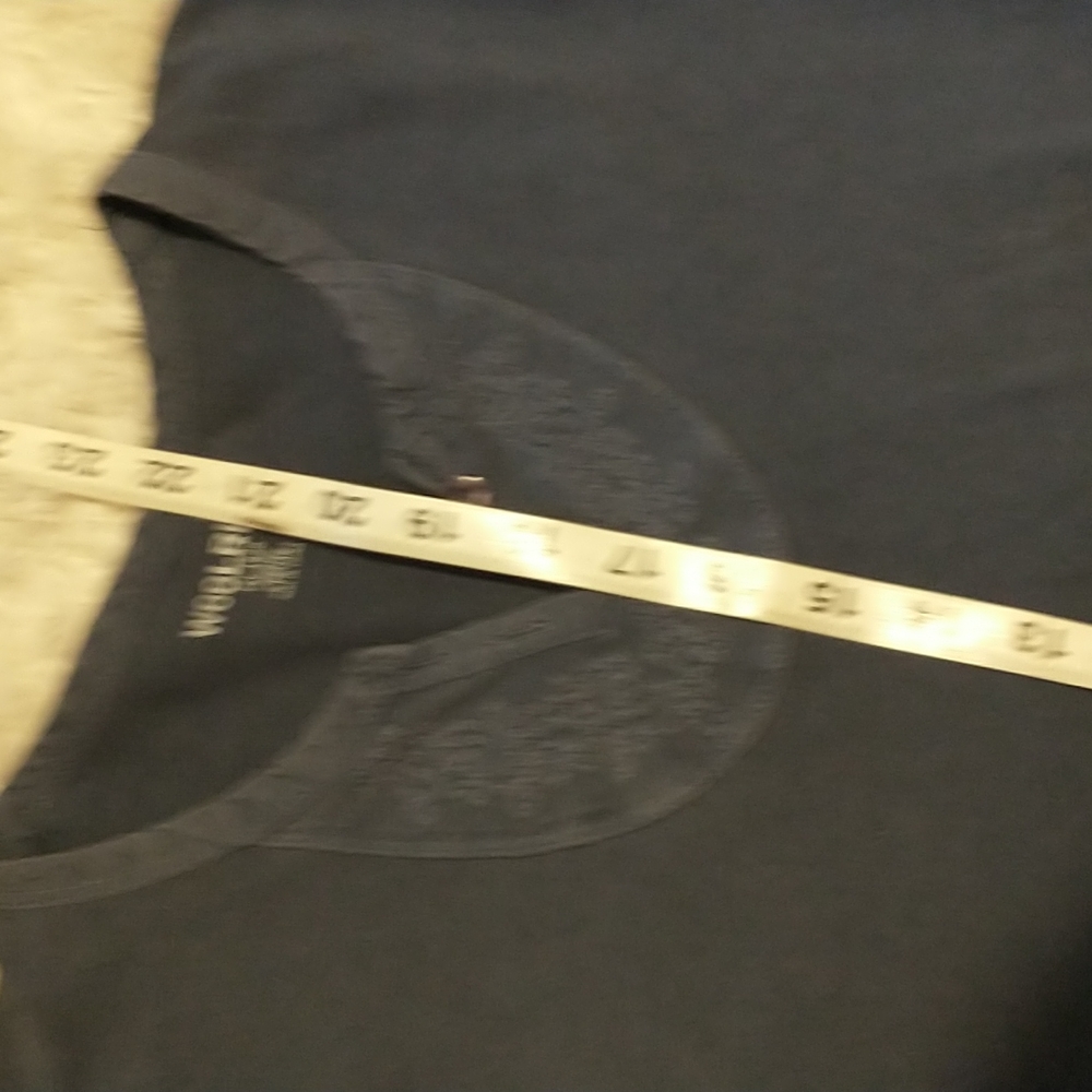 Woolrich women's size SP cotton blueberry Tee - Picture 6 of 11